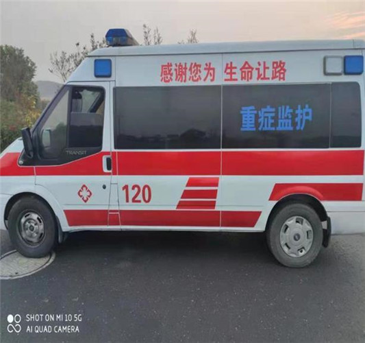 卫东救护车出租服务案例3